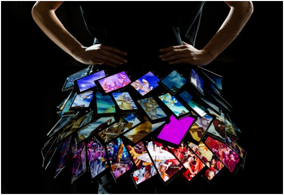 nokia-fyodor-golan-3d-printing-interactive-skirt-lumia-5
